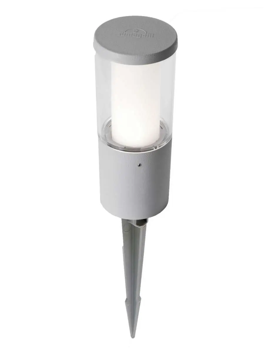 Carlo 250 mm Grey Clear LED 3.5W Bollard Spike Light