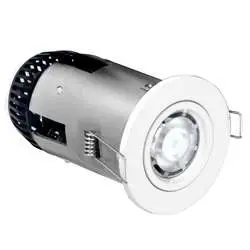 Fire Rated Fixed Downlight White