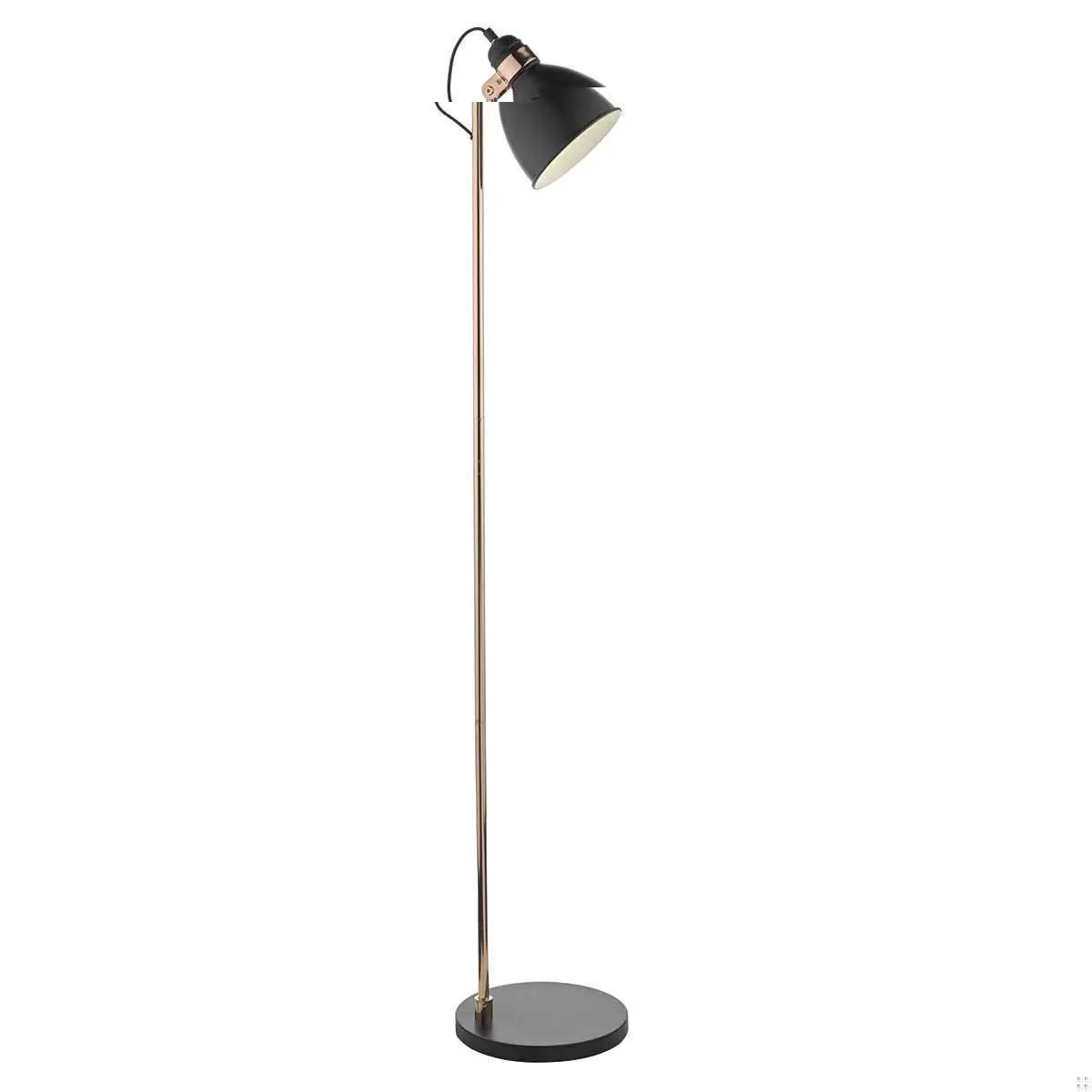 Frederick Floor Lamp Black/ Copper
